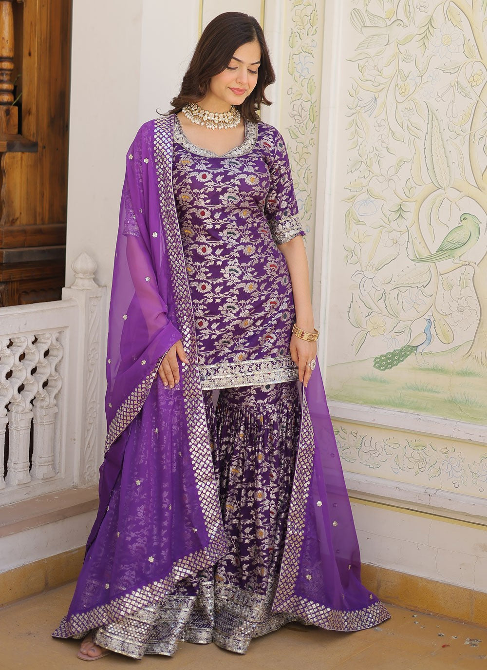 Viscose Salwar Suit - T2764