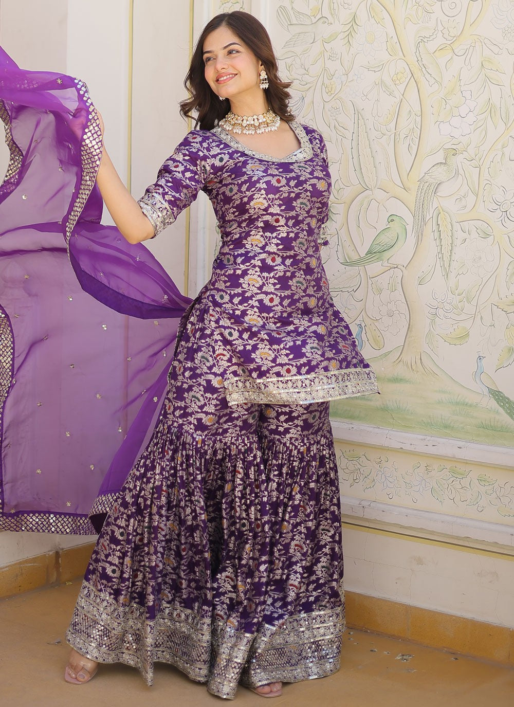 Viscose Salwar Suit - T2764