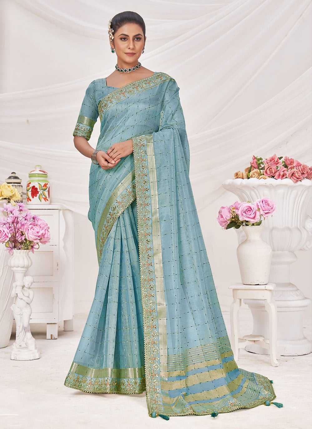 Classic Zari Banarasi Silk Saree - S6811