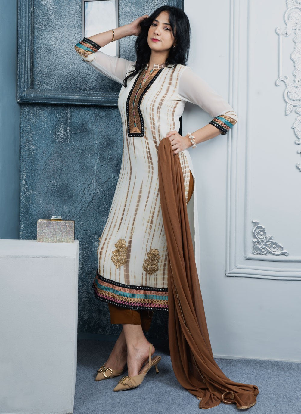 Georgette Salwar Suit - T3918